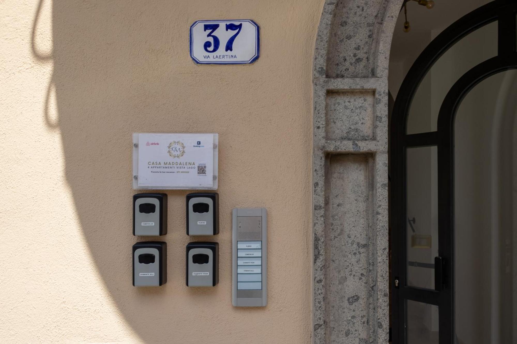Casa Vacanze Maddalena - Palazzetto Sul Lago - Diamante Rosa Marta Exteriör bild